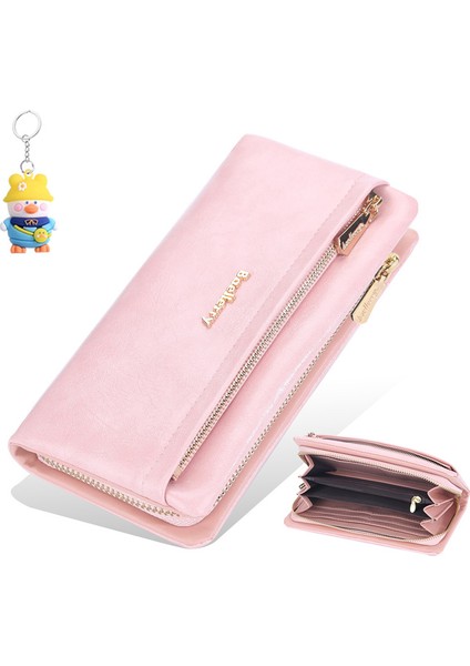 Bayan Cüzdan Uzun Kenarlı Çoklu Kart Yuvası Dövme Moda Cep Telefonu Çantası (Yurt Dışından)