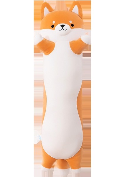 Yeni Uzun Shiba Inu Yastık, Yumuşak ve Rahat Uyuyan Oyuncak Bebek Yatağı Yastık, Peluş Oyuncak Bebek, Çocuk Hediyesi (Yurt Dışından)