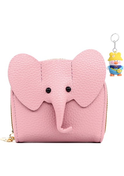 Kısa Organ Kart Tutucu Kimlik Çantası Sevimli Çoklu Kart Yuvası Kart Tutucu Para Cüzdanı Fermuarlı Çanta (Yurt Dışından)