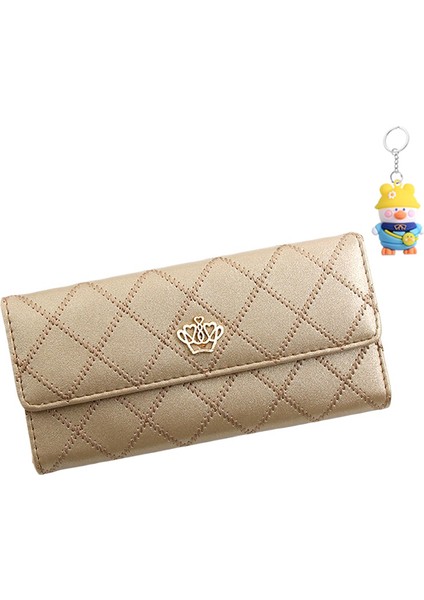 Bayan Cüzdan Uzun Cüzdan Moda Bayan Clutch Çoklu Kart Yuvası Cüzdan Kadın (Yurt Dışından)