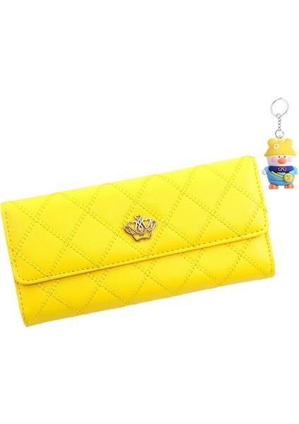 Bayan Cüzdan Uzun Cüzdan Moda Bayan Clutch Çoklu Kart Yuvası Cüzdan Kadın (Yurt Dışından)