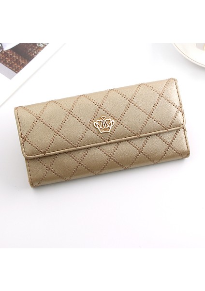 Bayan Cüzdan Uzun Cüzdan Moda Bayan Clutch Çoklu Kart Yuvası Cüzdan Kadın (Yurt Dışından)