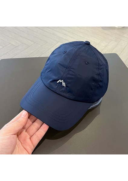 Şapka Kadın Çabuk Kuruyan Beyzbol Şapkası Ince Kesitli Güneşlik Güneş Koruyucu Kap (Yurt Dışından)
