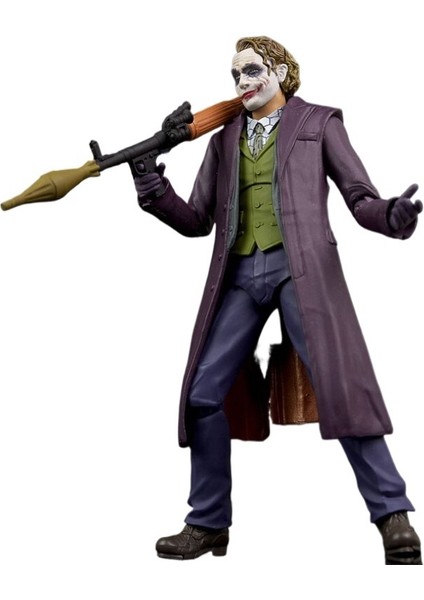Dark Knight Dc Modeli Batman Batman Ortak Hareketli Joker Palyaço Şekilli Kalıp (Yurt Dışından)