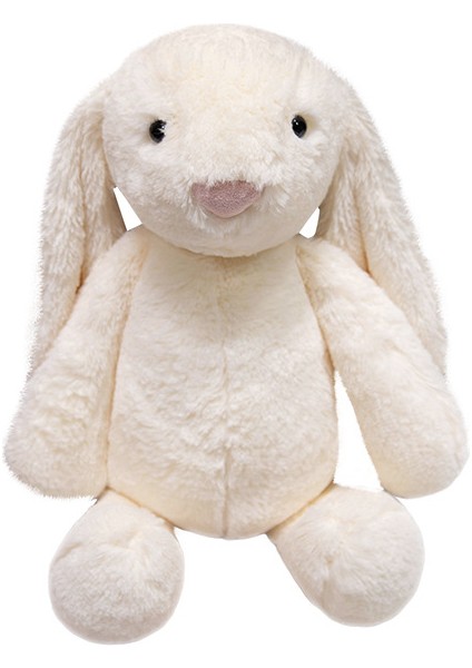 Sevimli Krem Uzun Kulaklar Tavşan Bonnie Tavşan Konfor Bebek Çocuk Peluş Oyuncak Kız Hediye (Yurt Dışından)