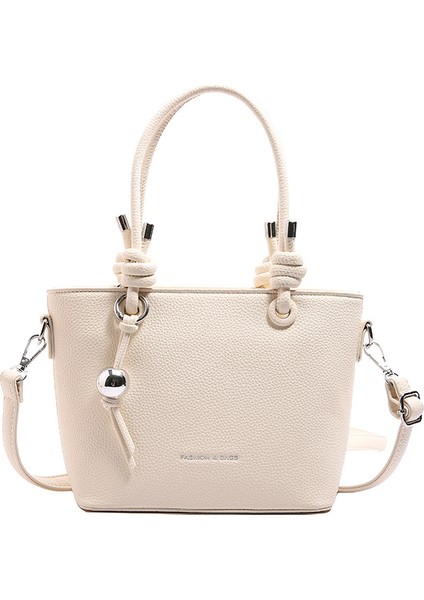 Kadınlar Için Üst Düzey Dokulu Çantalar, Sonbaharda Yeni Kore Tarzı Yumuşak Deri Çakıllı Büyük Kapasiteli Omuz Crossbody Çantası (Yurt Dışından)