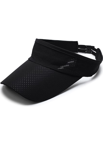 Yaz Boş Üst Beyzbol Şapkası Açık Uzun Kenarlı Güneş Şapkası Hızlı Kuru (Yurt Dışından)