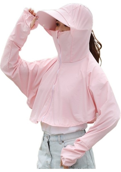 Şapka Kadın Yaz Uv Koruması Gündelik Bisiklet Güneşliği (Yurt Dışından)