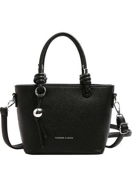 Kadınlar Için Üst Düzey Dokulu Çantalar, Sonbaharda Yeni Kore Tarzı Yumuşak Deri Çakıllı Büyük Kapasiteli Omuz Crossbody Çantası (Yurt Dışından)