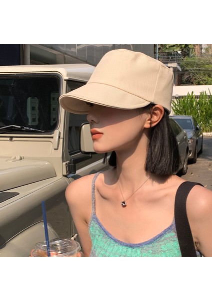 Ingiliz Sivri Şapka Kadın Yaz Büyük Kafa Yüzünün Etrafında Küçük Güneşlik Güneş Koruyucu Şapka (Yurt Dışından) fiyatları