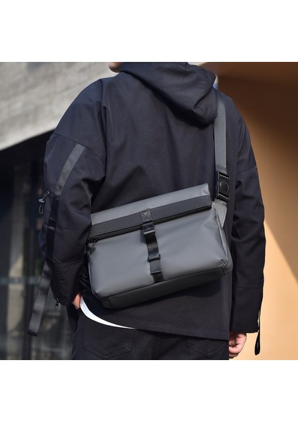 Erkekler Için Üst Düzey Çapraz Çanta, Gündelik Büyük Kapasiteli, Çok Yönlü ve Şık Omuz Çantası (Yurt Dışından)