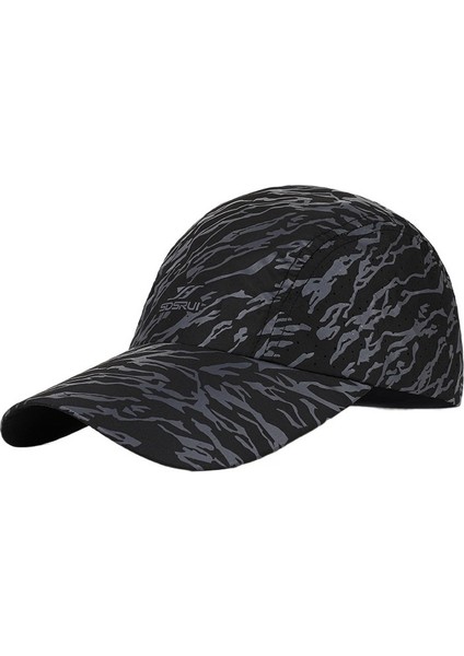 Sdsruı Çabuk Kuruyan Ultra Ince Spor Şapka Açık Güneş Koruma Beyzbol Şapkası (Yurt Dışından)