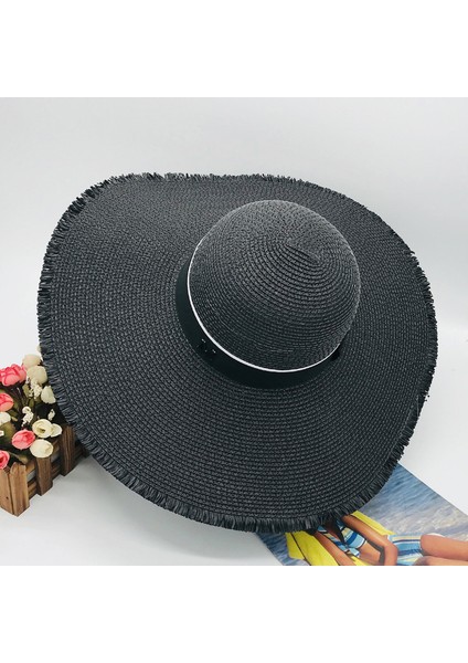 Araba ve At Şifrelemesi Büyük Kenarlı Şapka Büyük Kenarlı Hasır Şapka Güneşlik Şapka (Yurt Dışından)