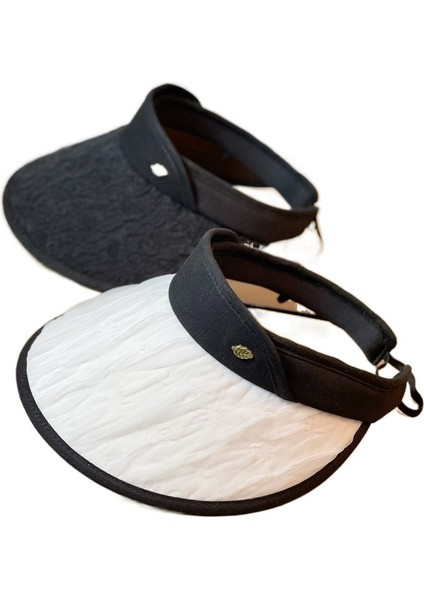 Pileli Geniş Kenarlı Boş Silindir Şapka Güneş Kremi Güneş Koruması Uv Güneş Şapkası (Yurt Dışından) fiyatları