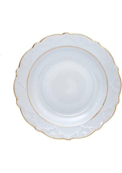 Queen Yaldızlı Çukur Tabak 19 cm 6li fiyatları