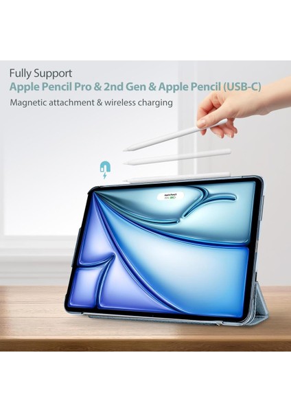 Apple iPad Air 11INÇ 2024 Air 4/5/6.nesil 10.9" Kılıf Pu Deri Smart Standlı Case fiyatları