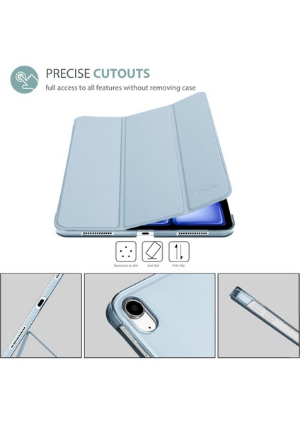 Apple iPad Air 11INÇ 2024 Air 4/5/6.nesil 10.9" Kılıf Pu Deri Smart Standlı Case indirimleri