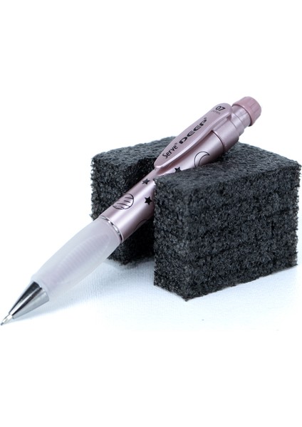 Serve Deep Kırtasiye Versatil Mekanik Kurşun Kalem 0.7 mm Uzay Serisi Yumuşak Uçlu Ergonomik