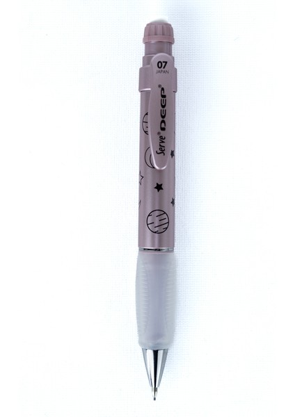 Serve Deep Kırtasiye Versatil Mekanik Kurşun Kalem 0.7 mm Uzay Serisi Yumuşak Uçlu Ergonomik