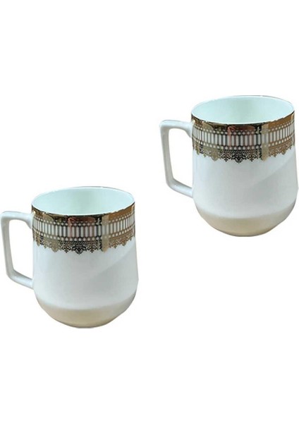 Crown Altın Kısa Kupa 2'li Set