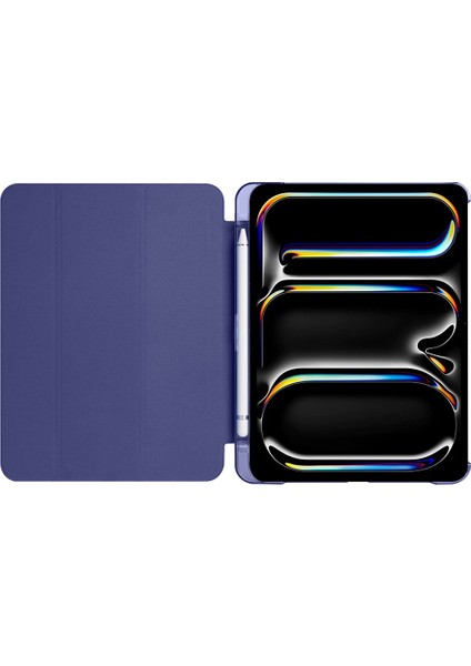 Apple iPad Air 5. Nesil 10.9 Kılıf Flip Cover Kalem Bölmeli Pc Case-10.nesil DEĞİL-A2588 A2589 A2591