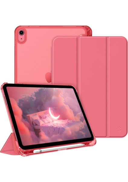 Apple iPad 11.Nesil A16 11inç/10.Nesil 10.9inç Kılıf Flip Cover Kalem Bölmeli PC Case