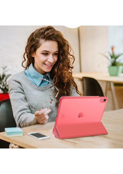 Apple iPad 11.Nesil A16 11inç/10.Nesil 10.9inç Kılıf Flip Cover Kalem Bölmeli PC Case