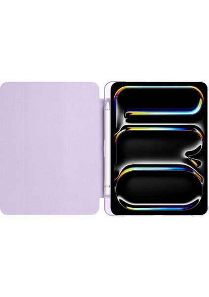 Apple iPad Air 5. Nesil 10.9 Kılıf Flip Cover Kalem Bölmeli Pc Case-10.nesil DEĞİL-A2588 A2589 A2591