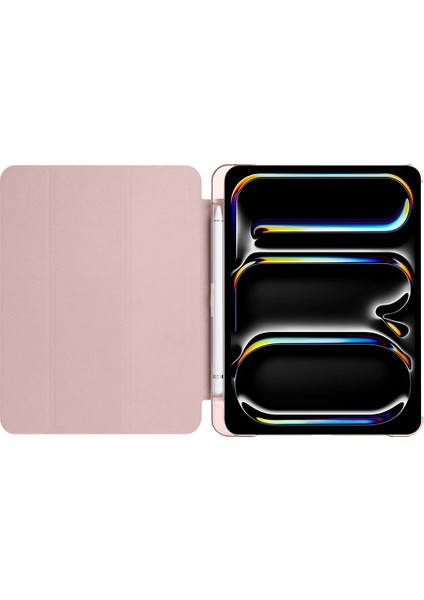 Apple iPad Air 5. Nesil 10.9 Kılıf Flip Cover Kalem Bölmeli Pc Case-10.nesil DEĞİL-A2588 A2589 A2591