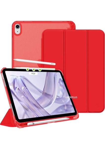 Apple iPad Air 5. Nesil 10.9 Kılıf Flip Cover Kalem Bölmeli Pc Case-10.nesil DEĞİL-A2588 A2589 A2591