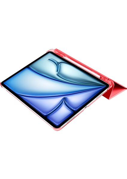 Apple iPad Air 5. Nesil 10.9 Kılıf Flip Cover Kalem Bölmeli Pc Case-10.nesil DEĞİL-A2588 A2589 A2591