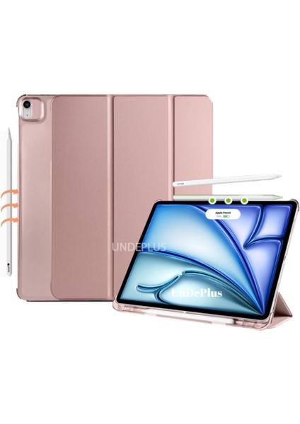 Apple iPad Air 5. Nesil 10.9 Kılıf Flip Cover Kalem Bölmeli Pc Case-10.nesil DEĞİL-A2588 A2589 A2591
