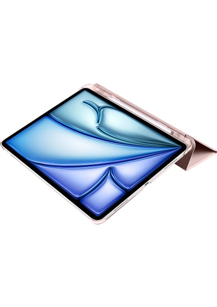 Apple iPad Air 5. Nesil 10.9 Kılıf Flip Cover Kalem Bölmeli Pc Case-10.nesil DEĞİL-A2588 A2589 A2591