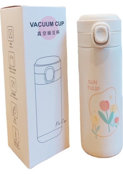 Lale Termos Bardak Kızlar Için Doğrudan Içme Suyu Bardağı (Yurt Dışından)