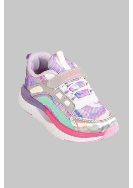 Kız Çocuk Cırtlı Hologramlı Günlük Spor Ayakkabı Sneaker fiyatları