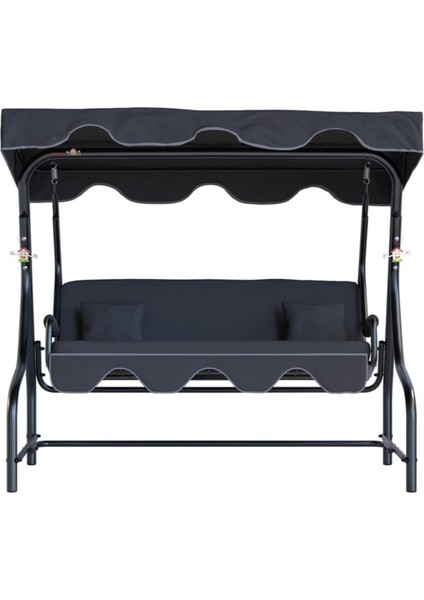 Atlas Salıncak 3 Kişilik Bahçe Salıncağı Balkon Salıncak 200 cm BS06