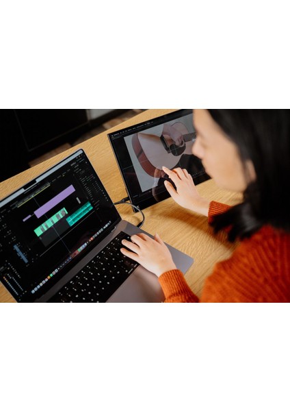 32239 Pmt-17 4K 17.3'' Usb-C Dokunmatik Metal Kasa Taşınabilir Monitör