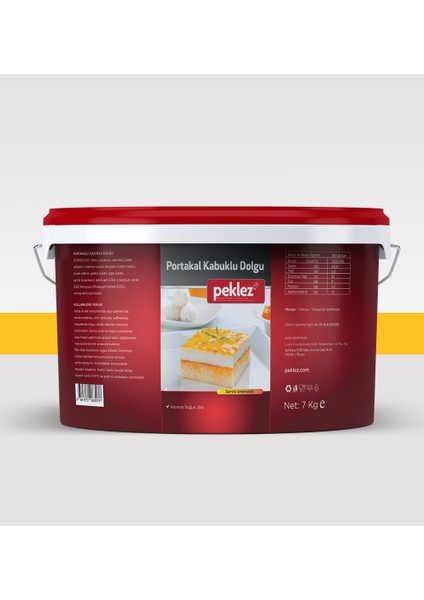 Portakal Kabuklu Dolgu 7 kg