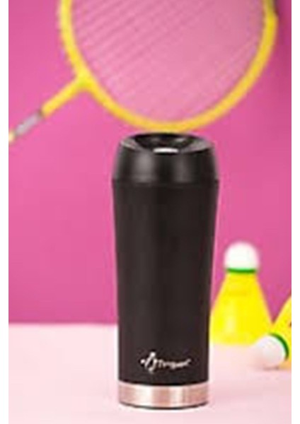 -3027 Siyah Mug Termos 400ML