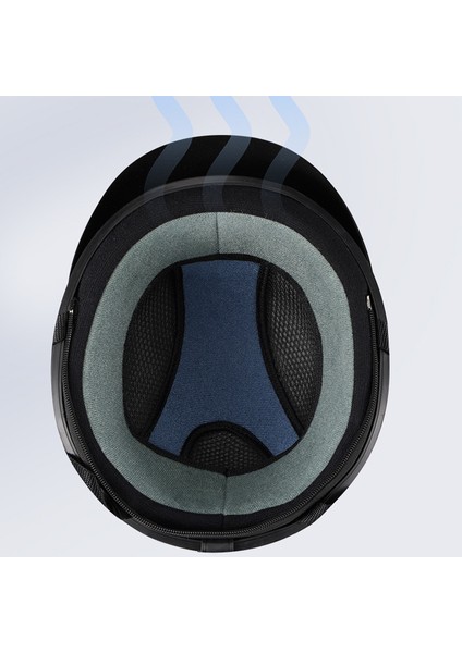 Kask Dört Mevsim Tramvay Yarı Kask Hafif Deri Kask Bisiklet Sürme Kask (Yurt Dışından)
