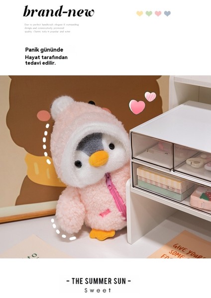 25 cm Dönüşlü Penguen Bebek Peluş Oyuncak (Yurt Dışından)
