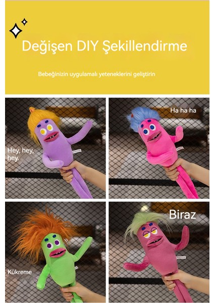 40 cm Diş Dikişi Aile Isimsiz Komik Sosis Garip Peluş Bebek Oyuncak (Yurt Dışından)
