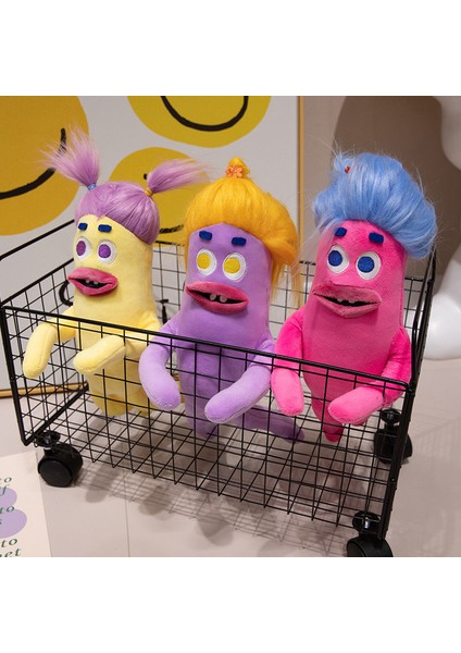 40 cm Diş Dikişi Aile Isimsiz Komik Sosis Garip Peluş Bebek Oyuncak (Yurt Dışından)