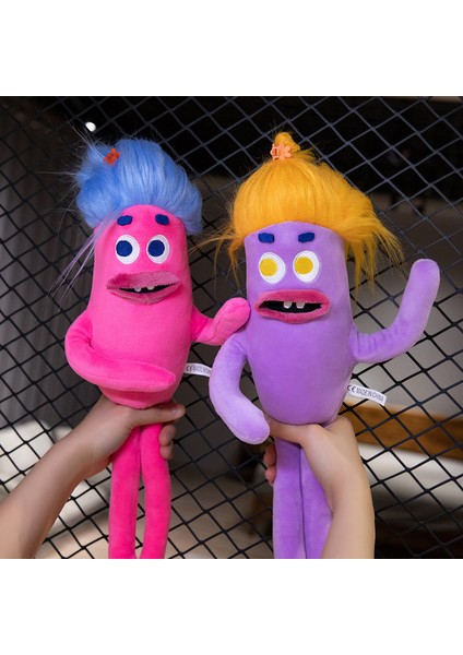 40 cm Diş Dikişi Aile Isimsiz Komik Sosis Garip Peluş Bebek Oyuncak (Yurt Dışından)