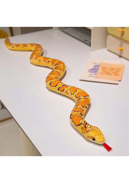 150 cm Dört Renkli Yılan Bebek Peluş Oyuncak (Yurt Dışından)