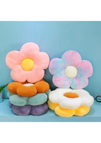 35CM Küçük Papatya Çiçekli Yastık Peluş Oyuncak (Yurt Dışından)