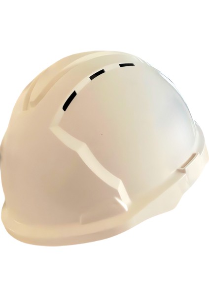 HB100 Standart Baret (Beyaz-5 Adet) – Dayanıklı Başlık + Kulak Tıkacı