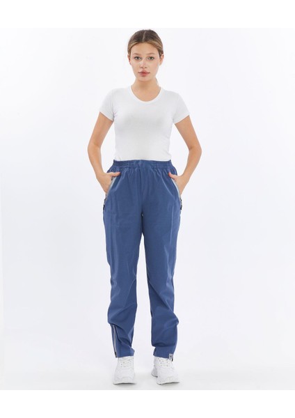 Quick Dry Kadın Trekking Pantolon-Lacivert