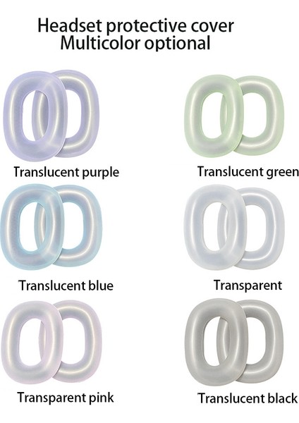 Max Kulaklıklar Için Kulak Kapağı Kapağı Kulak Kapağı Kapağı (Şeffaf) (Yurt Dışından) modelleri