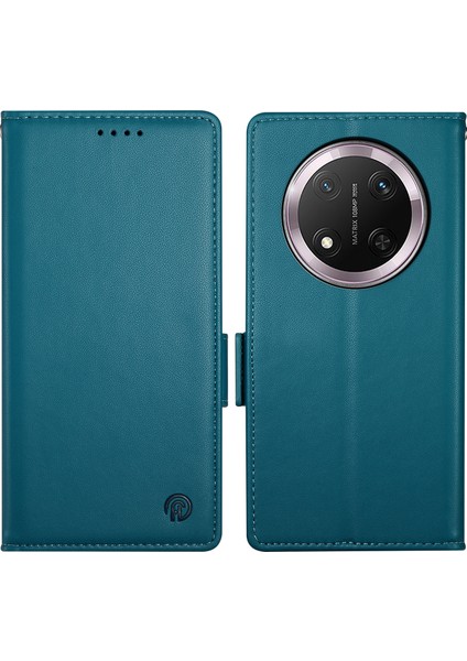 Honor Magic7 Lite 5g Standlı Kılıf Pu Deri Cüzdan Telefon Kapağı (Yurt Dışından)